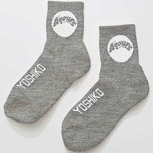 ラブライブ！サンシャイン！！ Aqours メンバーソックス GRY Unisex FREE