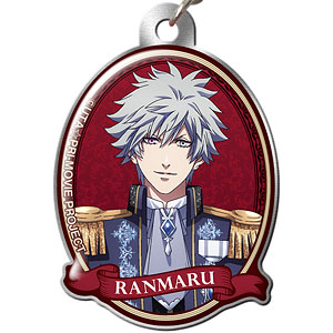 うたの☆プリンスさまっ♪ マジLOVEキングダム ぷくっとメタルキーホルダー デザイン09(黒崎蘭丸)