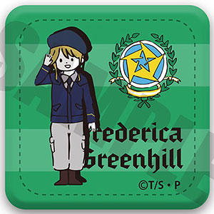 銀河英雄伝説 レザーバッジ I フレデリカ