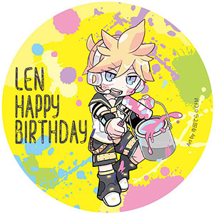 【新品】希少！鏡音リン & レン ビッグ 缶バッジ 初音ミク マルイ バースデー 新品】希少！鏡音リン & レン ビッグ 缶バッジ 初音ミク マルイ