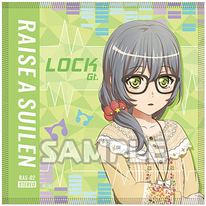 BanG Dream！ ジャケット風ハンドタオル ロック