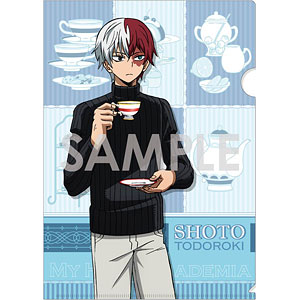 僕のヒーローアカデミア クリアファイル～お茶会～ D.轟焦凍