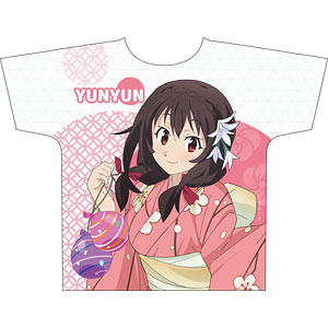 映画 この素晴らしい世界に祝福を！ 紅伝説 フルグラフィックTシャツ ゆんゆん 浴衣ver.