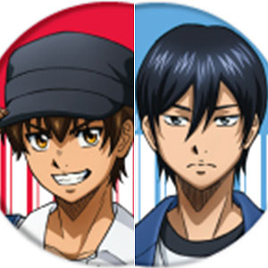 缶バッジ「ダイヤのA act II」06/私服ver. 5個入りBOX