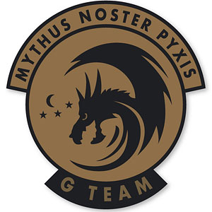 ゴジラ キング・オブ・モンスターズ MONARCH G-TEAMワッペン(着脱式)