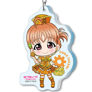 ラブライブ！サンシャイン！！ デフォルメアクリルキーホルダー スチームパンク風 (1)高海千歌