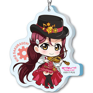 ラブライブ！サンシャイン！！ デフォルメアクリルキーホルダー スチームパンク風 (2)桜内梨子