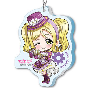 ラブライブ！サンシャイン！！ デフォルメアクリルキーホルダー スチームパンク風 (8)小原鞠莉