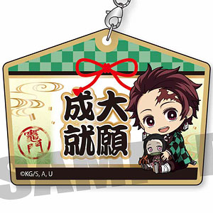 木札ストラップ 第三弾 鬼滅の刃 竈門炭治郎(大願成就)