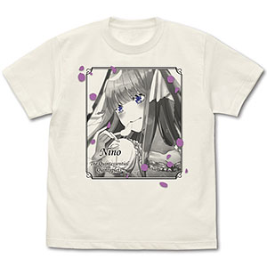 五等分の花嫁 中野二乃 Tシャツ/VANILLA WHITE-XL