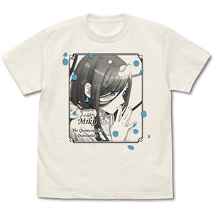 五等分の花嫁 中野三玖 Tシャツ/VANILLA WHITE-S