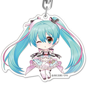初音ミク GTプロジェクト レーシングミク 2019Ver. ねんどろいどぷらす アクリルキーホルダー 2