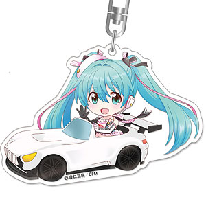 初音ミク GTプロジェクト レーシングミク 2019Ver. ねんどろいどぷらす アクリルキーホルダー 3