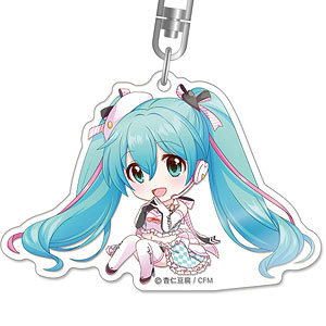 初音ミク GTプロジェクト レーシングミク 2019Ver. ねんどろいどぷらす アクリルキーホルダー 4