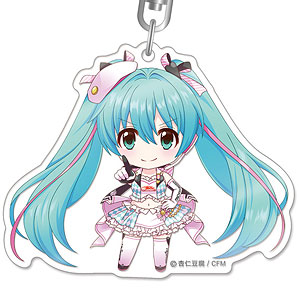 初音ミク GTプロジェクト レーシングミク 2019Ver. ねんどろいどぷらす アクリルキーホルダー 5