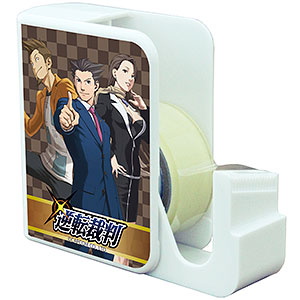 キャラテープカッター「逆転裁判」01/成歩堂龍一＆綾里千尋＆矢張政志