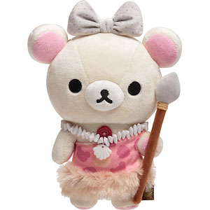 リラックマ ぶらさげぬいぐるみ 歴史 縄文 コリラックマ キイロイトリ MY49101 リラックマ ぶらさげぬいぐるみ (キイロイトリ縄文