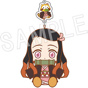 鬼滅の刃×ラスカル ぬいぐるみストラップ 竈門禰豆子