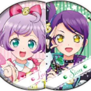 缶バッジ「プリパラ 5周年」02/ミニキャラ 6個入りBOX[A3]《在庫切れ》