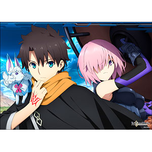 Fate/Grand Order -絶対魔獣戦線バビロニア- ミニクリアポスター 藤丸立香＆マシュ