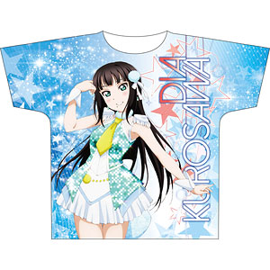 ラブライブ！サンシャイン！！ フルグラフィックTシャツ 黒澤ダイヤ Awaken the power ver.2