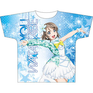 ラブライブ！サンシャイン！！ フルグラフィックTシャツ 渡辺曜 Awaken the power ver.2