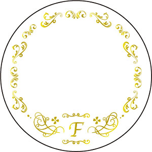 65mm缶デコカバー46/イニシャルF