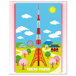 ヒート 東京スカイツリー 東京タワー ポップアップグリーティング
