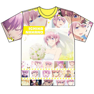 五等分の花嫁 フルグラフィックTシャツ Mサイズ 中野一花