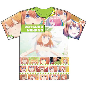 五等分の花嫁 フルグラフィックTシャツ Mサイズ 中野四葉