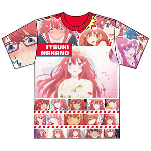 五等分の花嫁 フルグラフィックTシャツ Mサイズ 中野五月[Y Line