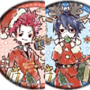 K SEVEN STORIESクリスマス缶バッジ4点セット