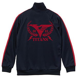 機動戦士Zガンダム ティターンズ ジャージ/NAVY×RED-L