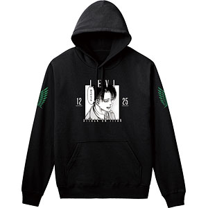 進撃の巨人 リヴァイ シーンパーカー レディース XL