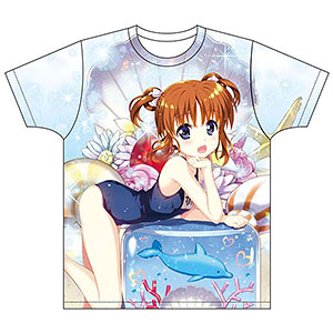 魔法少女リリカルなのは Detonation フルカラープリントTシャツ なのはスノードーム L