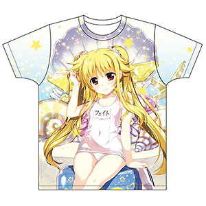 魔法少女リリカルなのは Detonation フルカラープリントTシャツ フェイトスノードーム L