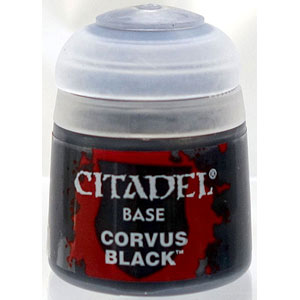21-44 シタデルカラー BASE： CORVUS BLACK (12ML)