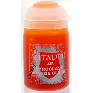 28-61 シタデルカラー AIR：PYROCLAST ORANGE CLEAR (24ML)