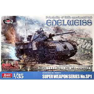 戦場のヴァルキュリア ガリア公国義勇軍第3中隊第7小隊 エーデルワイス号 1/35 プラモデル（ボークス限定）