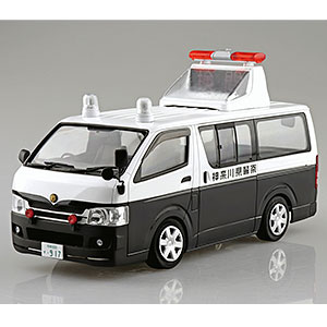 ザ・モデルカー No.50 1/24 トヨタ TRH200V ハイエース 交通事故処理車 ’07 プラモデル