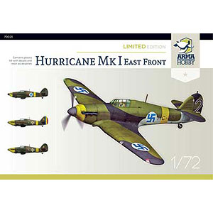 1/72 英・ホーカー・ハリケーンMk.I戦闘機・東部戦線 プラモデル