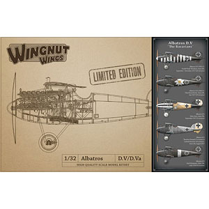 1/32 アルバトロス D.V 「第18戦闘中隊」 プラモデル[ウィングナット
