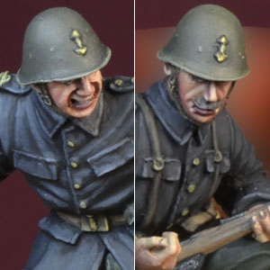 1/35 WWII ブラックデビルズ オランダ軍歩兵No1 次弾装填する