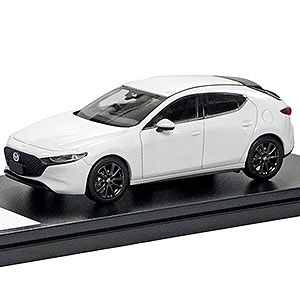 1/43 MAZDA3 FASTBACK (2019) スノーフレイクホワイトパールマイカ