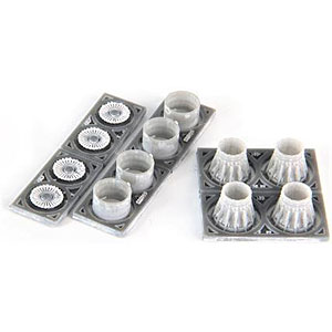 1/144 B-1B GE 排気ノズルとアフターバーナーセット 閉状態 (アカデミー用)