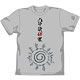 NARUTO -ナルト- 八卦の封印式Ｔシャツ/ライトグレー-XS
