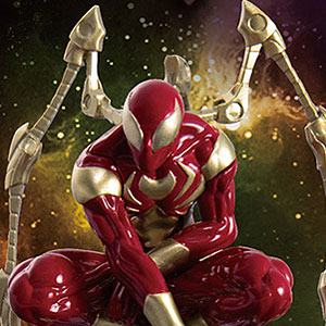 【ビーストキングダム】新品 正規品 アイアン・スパイダー デラックスver. AMAZING YAMAGUCHI SERIES No.023EX Iron Spider BLACK Ver