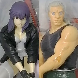 攻殻機動隊 STAND ALONE COMPLEX 草薙素子＆バトー 完成品フィギュア