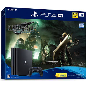 PlayStation4 Pro FINAL FANTASY VII REMAKE Pack