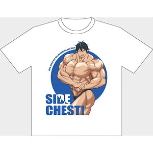 ダンベル何キロ持てる？ 街雄さんTシャツ XL[エムズファクトリー